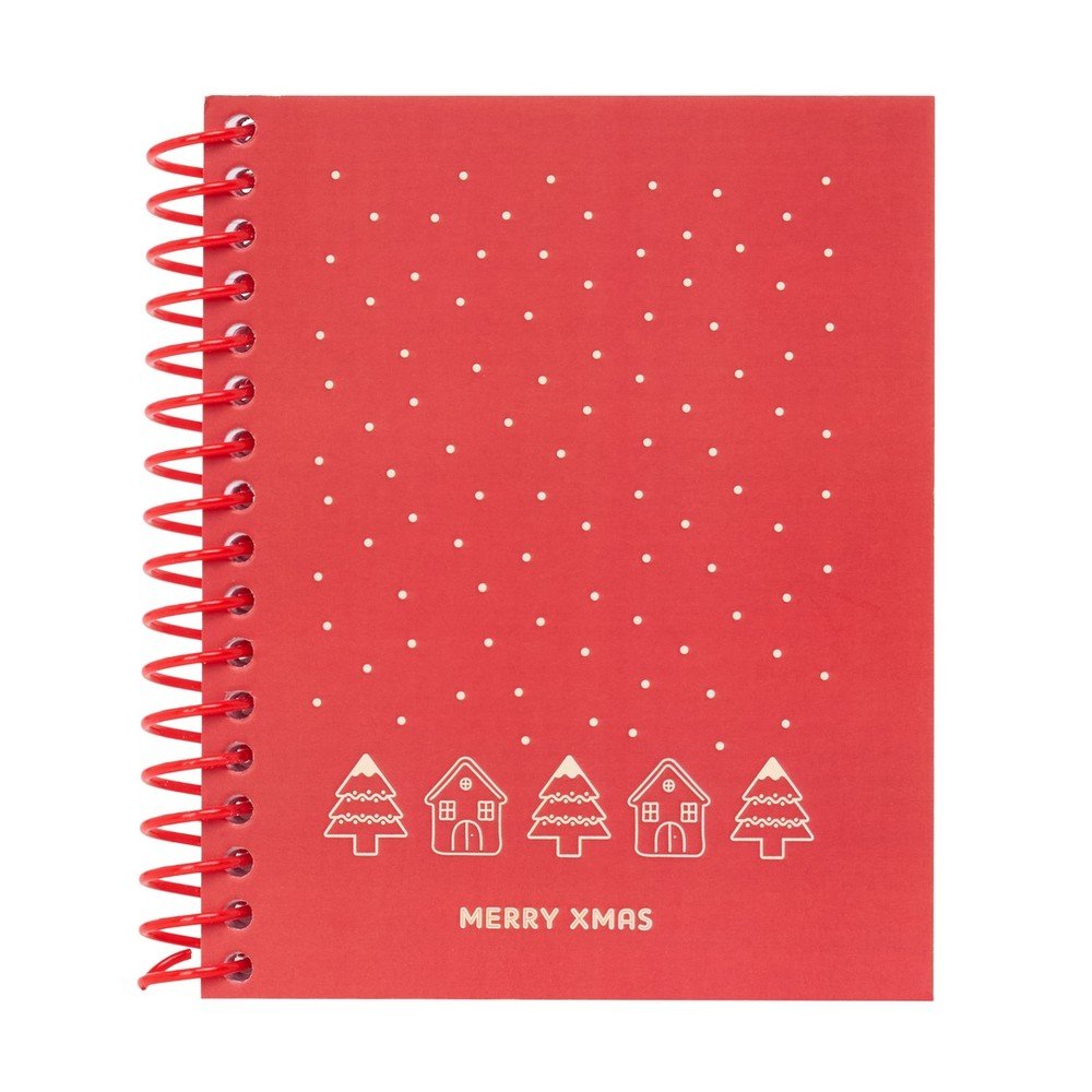 Bloc T/d A6 Microper 120H Safta Navidad Árbol Rojo