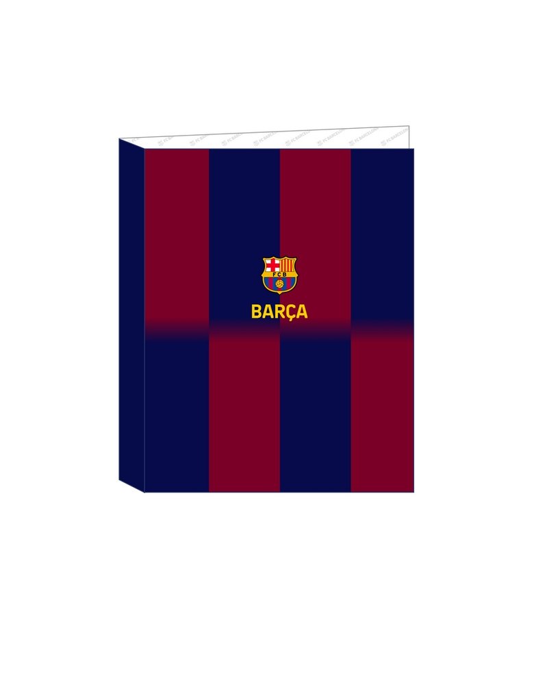 Carpeta Carton Fº 4 Anillas F.c. Barcelona 2025 SAFTA
