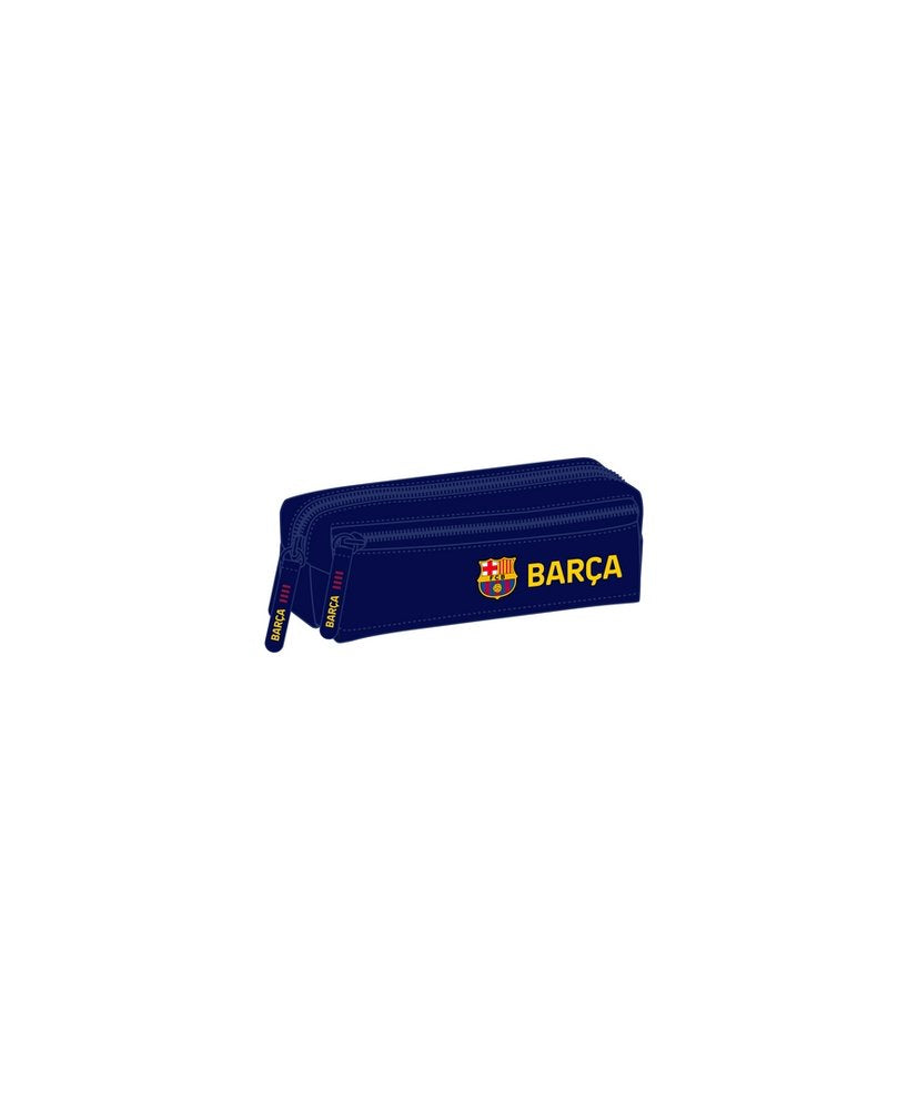 PORTATODO TRIPLE CON GOMA F,C, BARCELONA 1º EQUIP, 25/26 | SAFTA, S,A, Imagen principal del producto