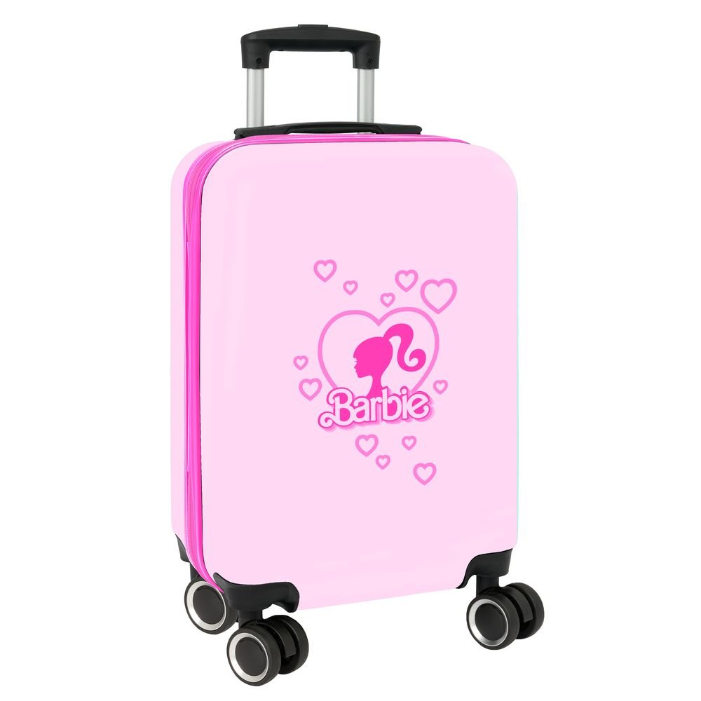 Trolley Cabina 20 Barbie Corazones - Safta
