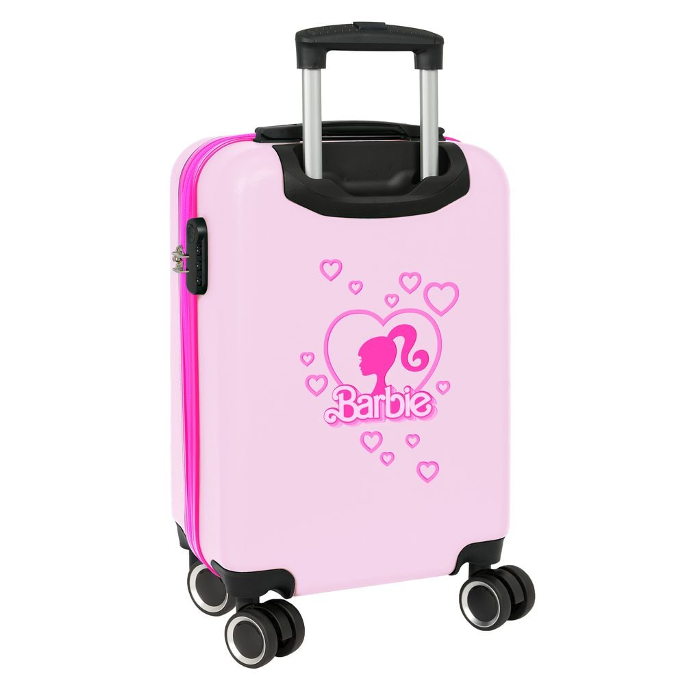 Trolley Cabina 20 Barbie Corazones - Safta
