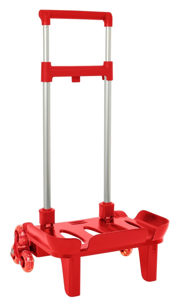 CARRO PORTAMOCHILAS PLEGAB, TRIPLE RUEDA ROJO | SAFTA, S,A, Imagen principal del producto