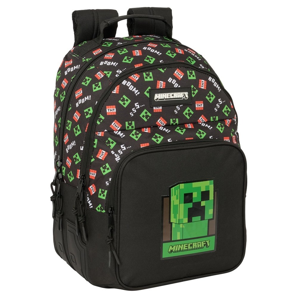 Mochila doble Cantoneras adapt. a carro Minecraft SAFTA Imagen principal del producto