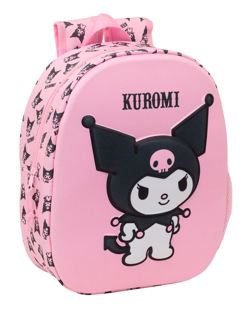Mochila 3D Guarderia 33 cm Kuromi SAFTA