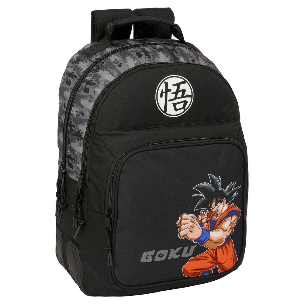 Mochila Doble Cantoneras Adapt. a Carro Dragon Ball Marca Safta