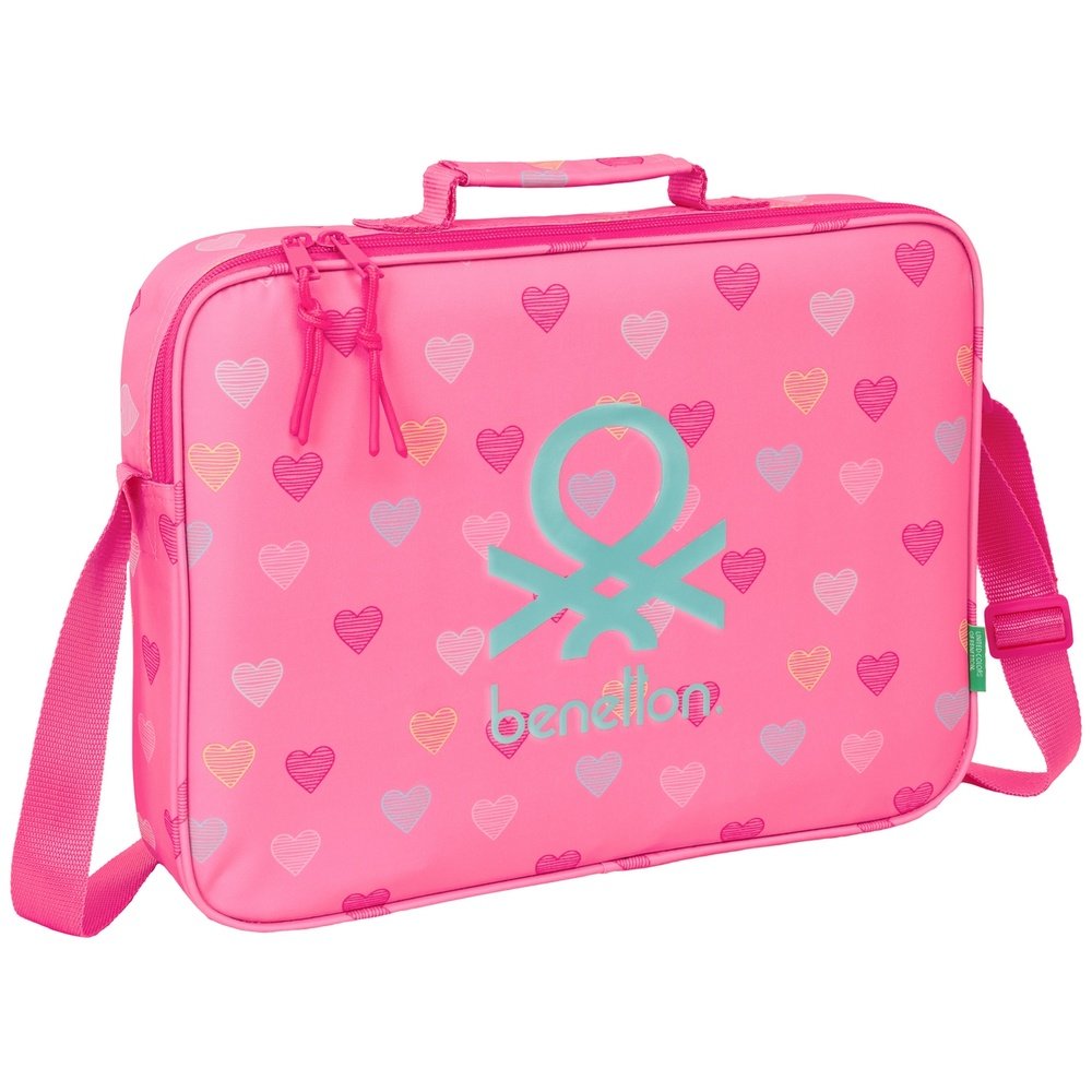 Cartera Extraescolares Benetton Heart SAFTA