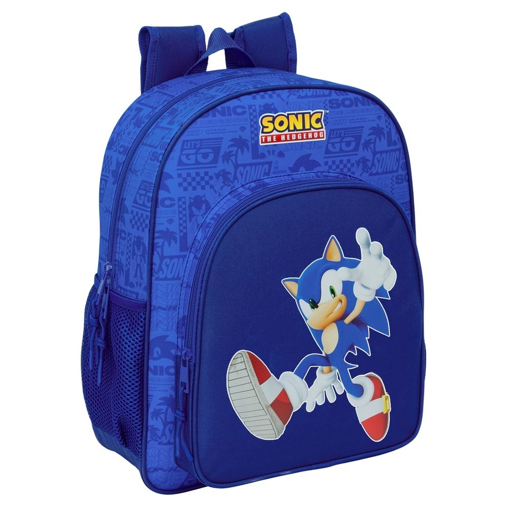 Mochila Junior Adapt a Carro Sonic SAFTA