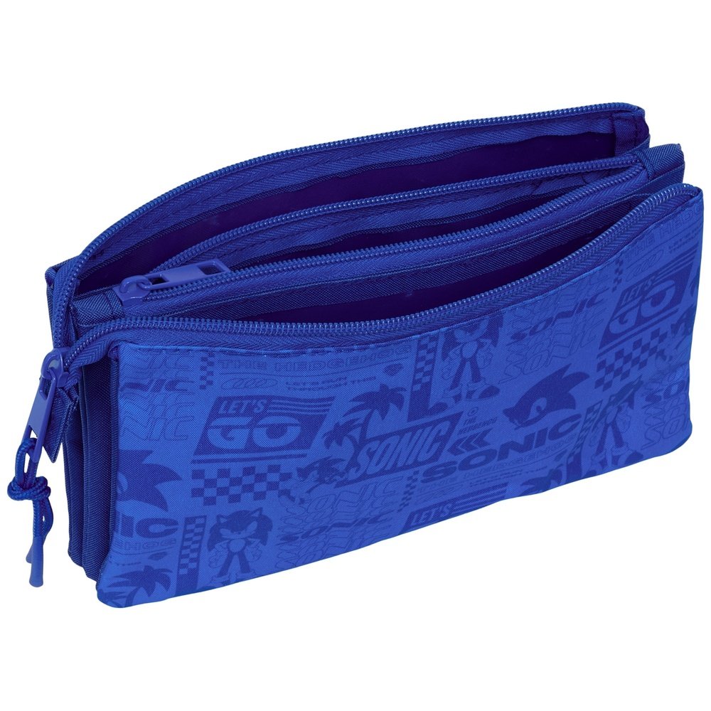 Portatodo Triple Sonic Safta Azul