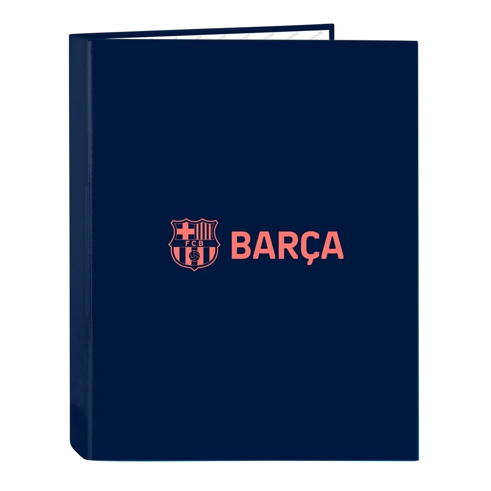 Carpeta carton folio 4 anillas Mixtas Fc Barcelona 2ª equip Marca Safta