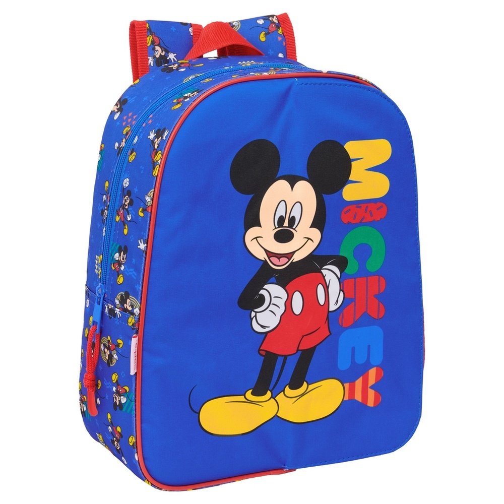 Mochila Infantil Adapt. Carro Front-inter Mickey Mouse Today SAFTA
