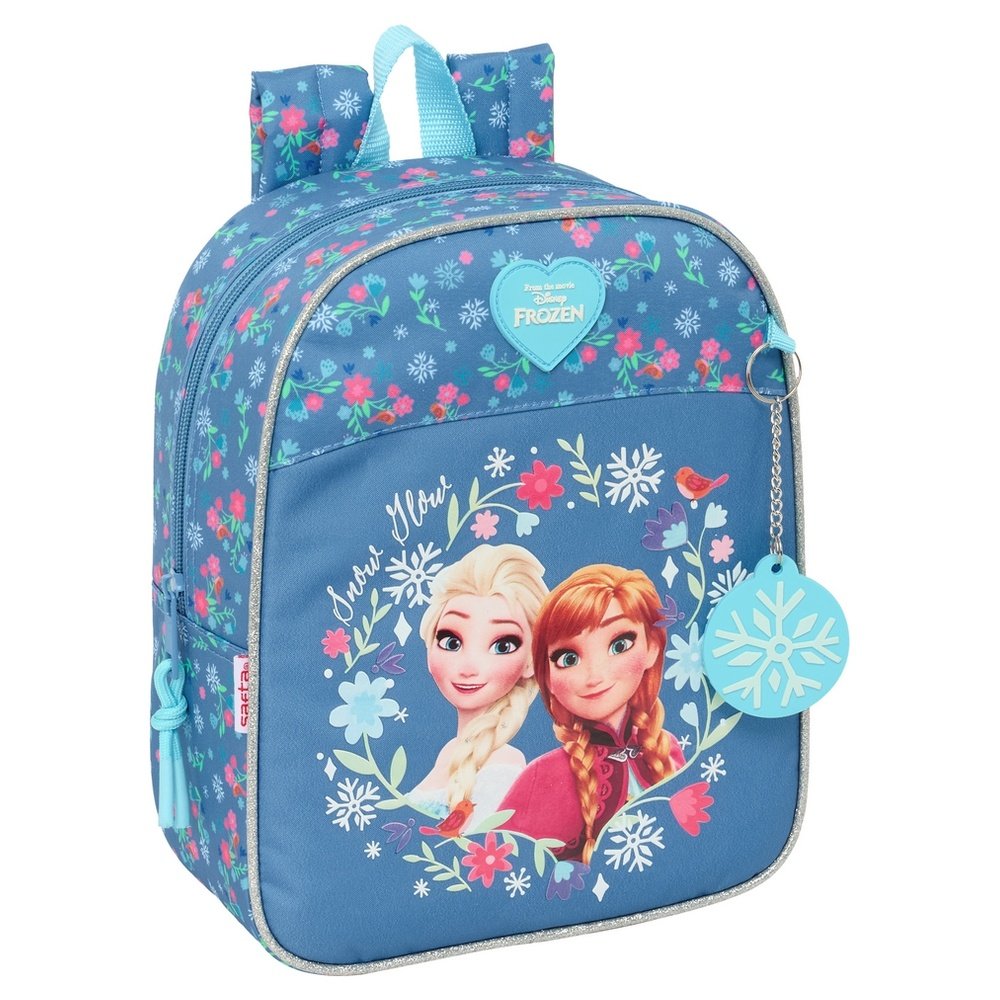Mochila Guarderia 27x22 Adapt. a Carro Frozen Safta