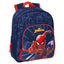 Mochila infantil 33x27 adapt. a carro Spider-Man SAFTA