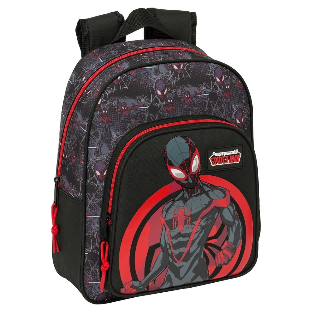 Mochila infantil bolsillos adapt. Carro Miles Morales SAFTA