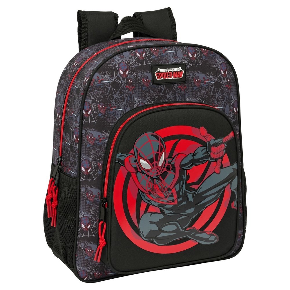 Mochila Junior Adapt. a Carro Miles Morales SAFTA