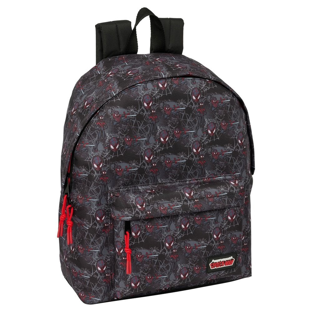 Mochila escolar Basic 42 cm Miles Morales SAFTA