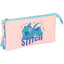 Portatodo Triple Stitch Ohana SAFTA S.A. Azul y Rosa Pulo