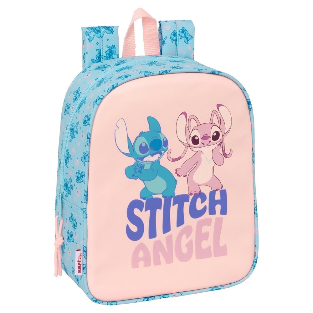 Mochila Guarderia Adapt. a Carro Stitch Ohana SAFTA