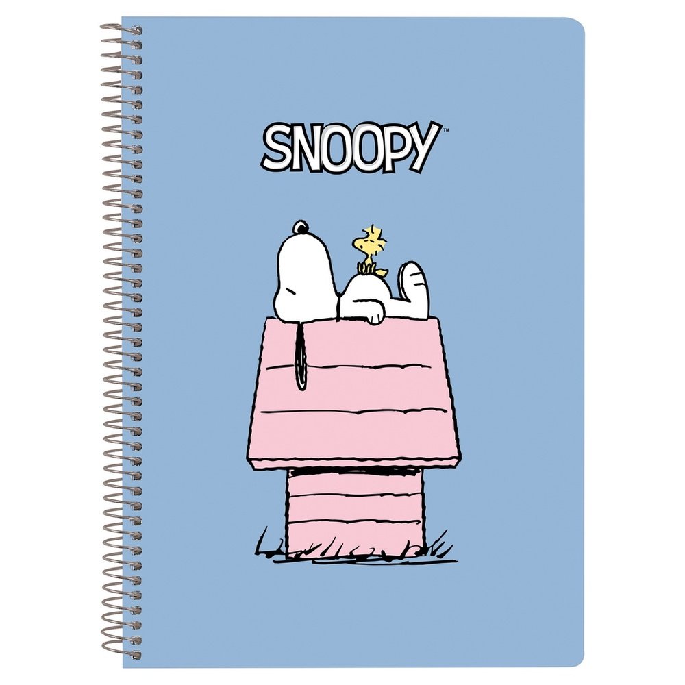 Libreta A5 Tapas Duras 80 H. Snoopy Marca Safta Imagen principal del producto