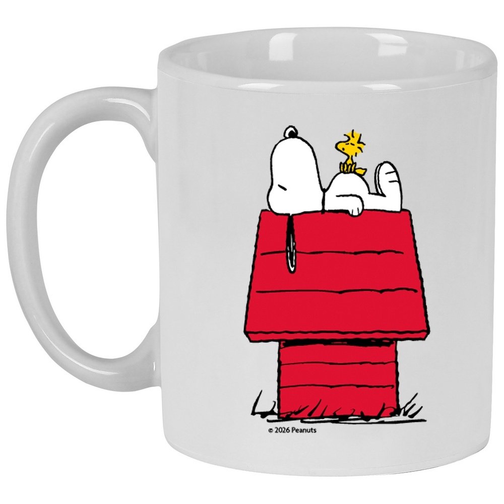 Taza cerámica con caja regalo Snoopy Casita roja SAFTA Imagen principal del producto