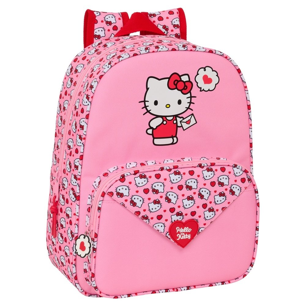Mochila infantil adaptable a carro Hello Kitty SAFTA