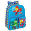 Mochila infantil bolsillos adapt. carro Iron Man SAFTA