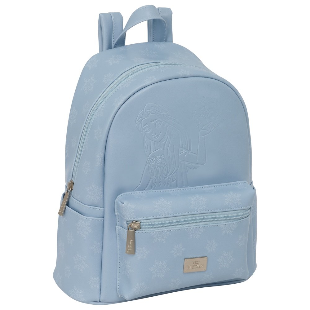 Mini Mochila Teen Casual Disney Frozen Celeste SAFTA Imagen principal del producto