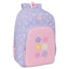 Mochila Adapt. a Carro Safta Bouquet Rosa Lila