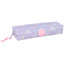 Portatodo rectangular con goma elastica rosa y lila Safta Bouquet