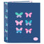 Carpeta Cartón Folio 4 Anillas Lomo Ancho Blackfit8 Mariposa Marca Safta