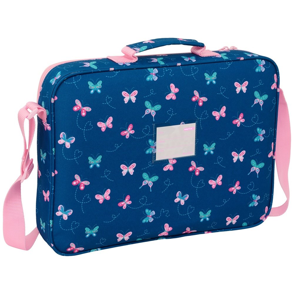 Cartera Extraescolares Blackfit8 Mariposas