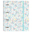 Carpebloc Recambio A4 100 H. Goma 5 Separadores Moos Fiori SAFTA