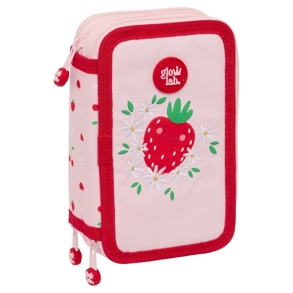 Plumier Triple 37 Piezas Glowlab Frutitas Safta Imagen principal del producto