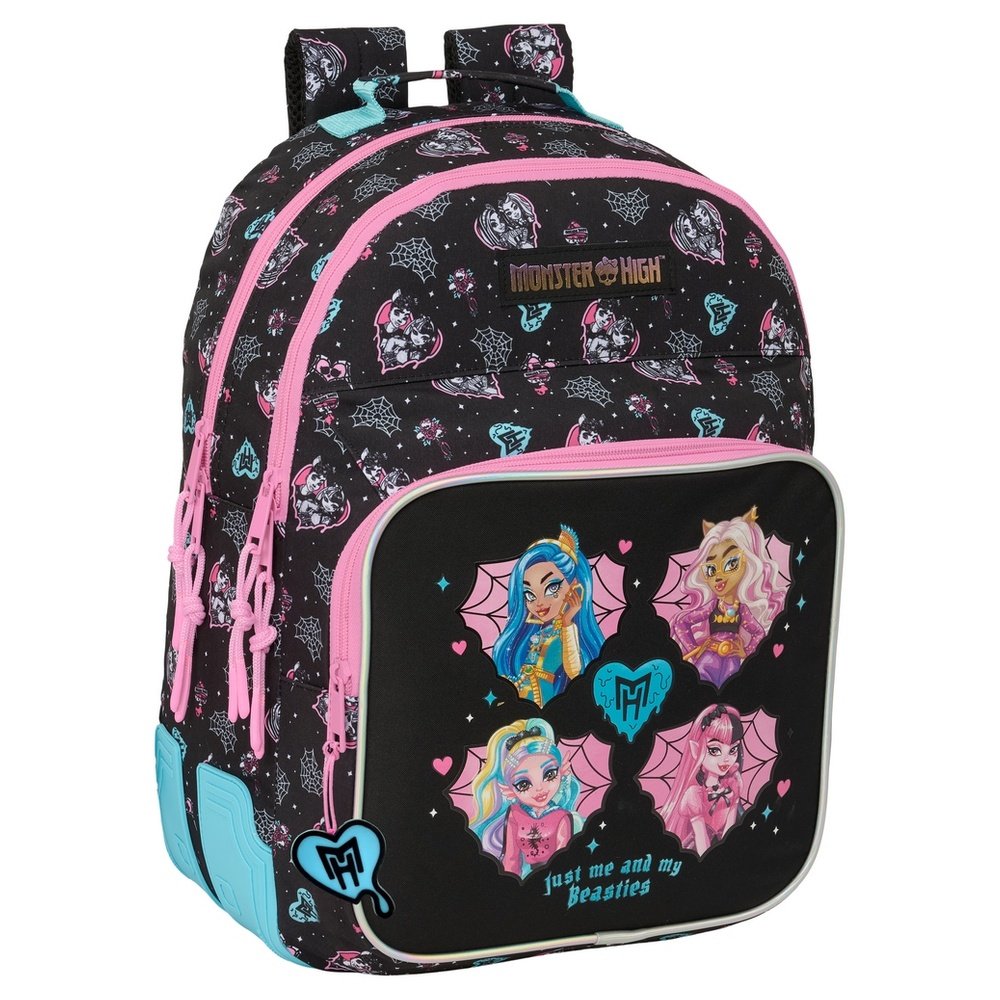 Mochila doble adaptable carro Monster High SAFTA Imagen principal del producto