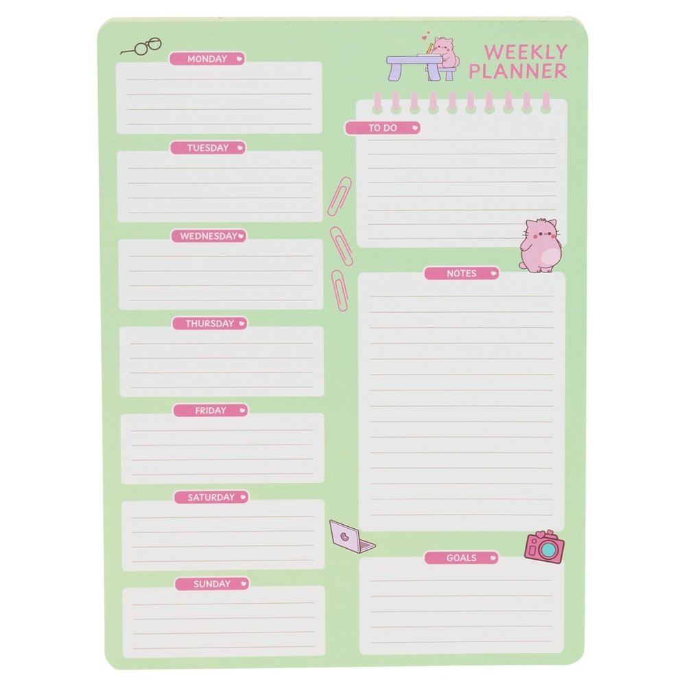 Planning Semanal Pembe the Pink Cat Marca Safta Imagen principal del producto