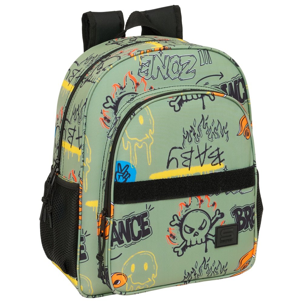 Mochila Junior Adapt a Carro Graffiti Safta