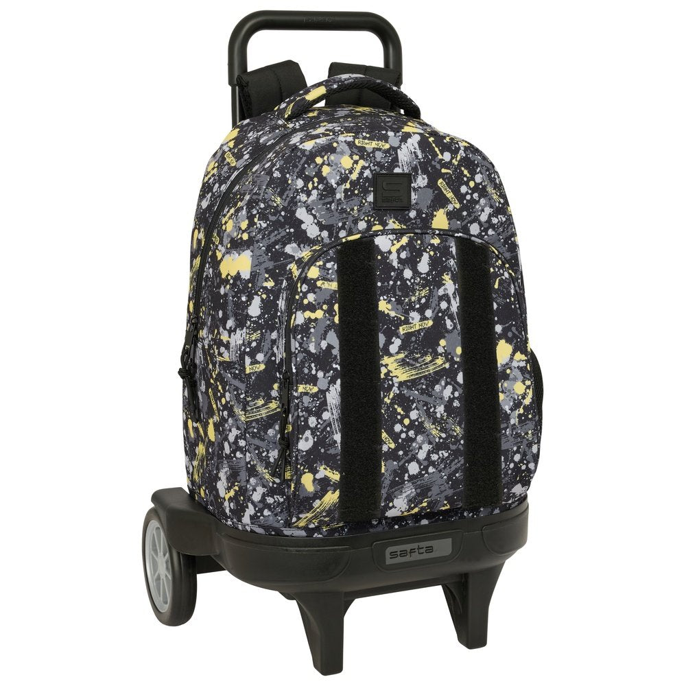 Mochila escolar con ruedas compact evol Graffiti Safta Imagen principal del producto