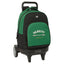 Mochila escolar con ruedas compact evol blackfit chico