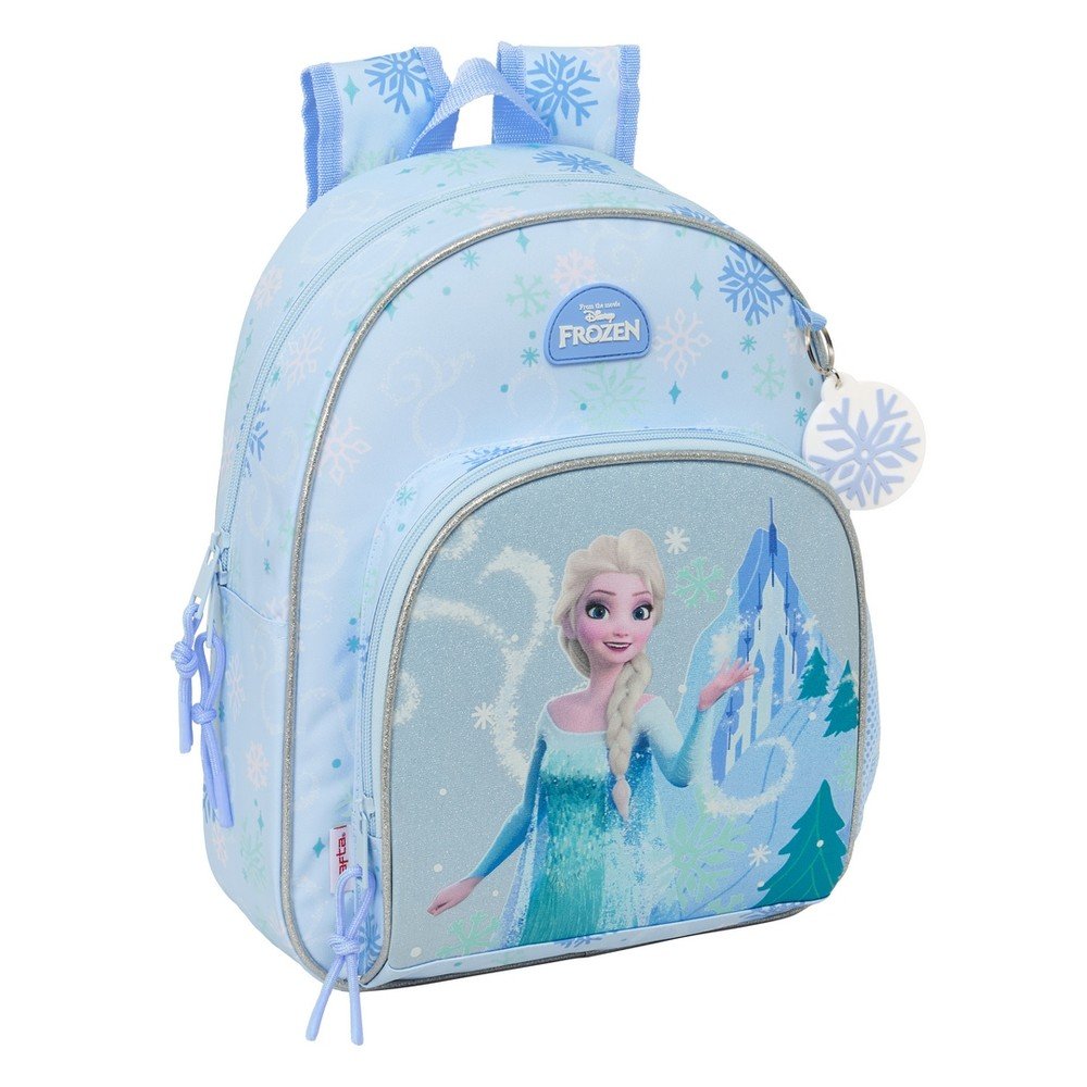 Mochila infantil adaptable a carro Frozen 34x28 SAFTA