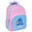 Mochila Doble Cantoneras Adapt. a Carro Stitch Bright SAFTA