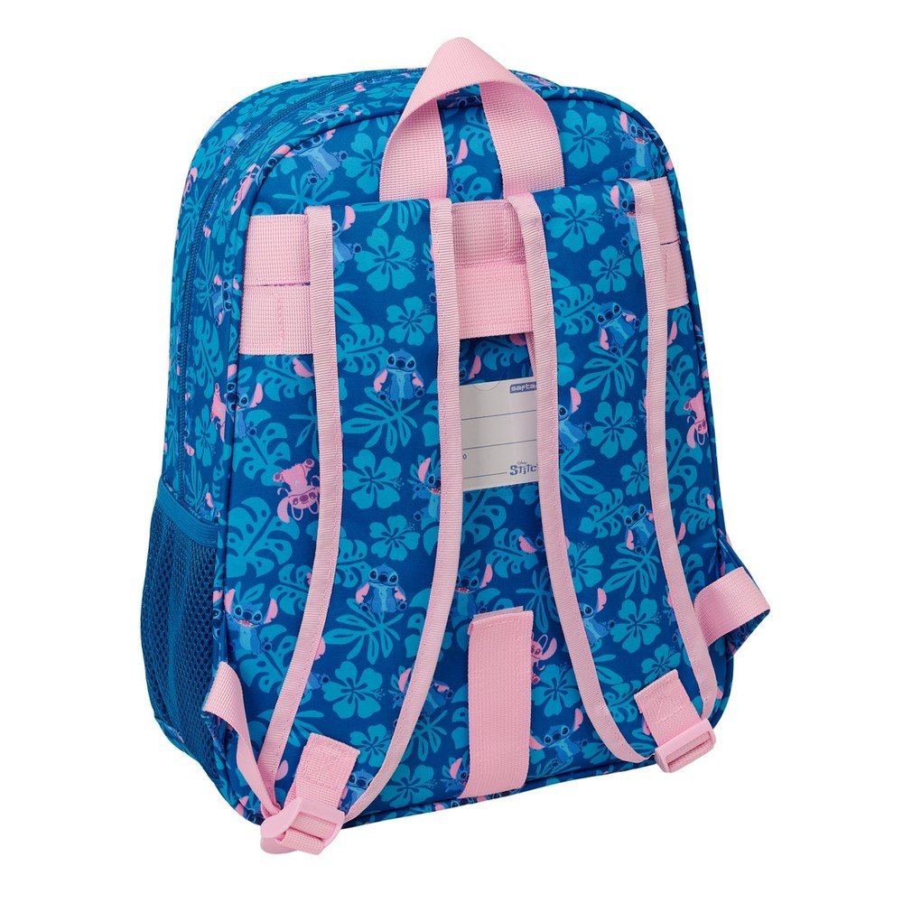 Mochila infantil adaptable a carro Stitch Lilo Safta