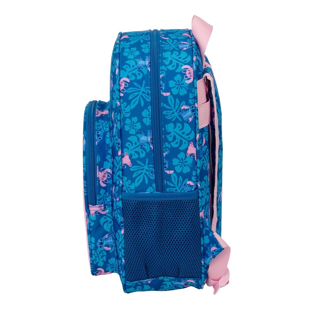 Mochila infantil adaptable a carro Stitch Lilo Safta