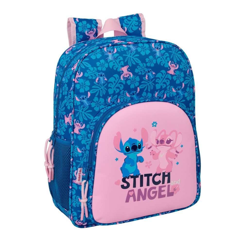 Mochila Junior Adaptable a Carro Stitch Lilo SAFTA Imagen principal del producto