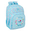 Mochila Doble con Cantoneras Adaptable a Carro Blackfit8 Pet SAFTA
