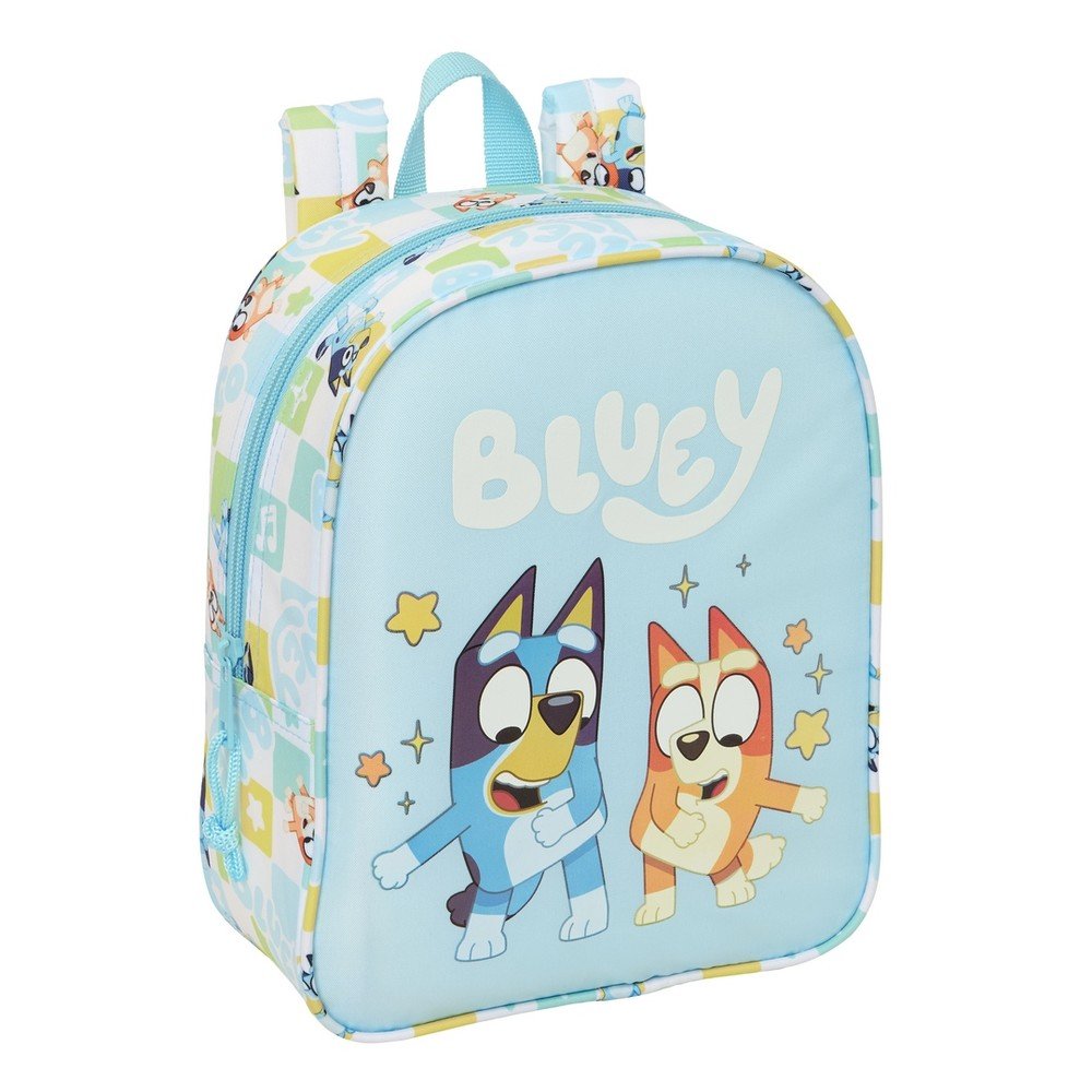 Mochila Guarderia Adaptable a Carro Bluey Ready SAFTA Imagen principal del producto