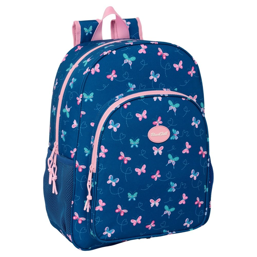 Mochila adapt. carro Blackfit8 Mariposas SAFTA