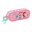 Portatodo Doble Gabby´s Dollhouse SAFTA S.A. Rosa y Blanca