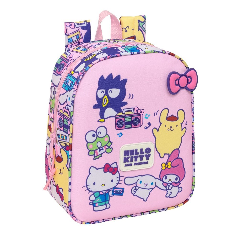 Mochila Guarderia Adapt Carro Hello Kitty & Friends 27x22 Imagen principal del producto