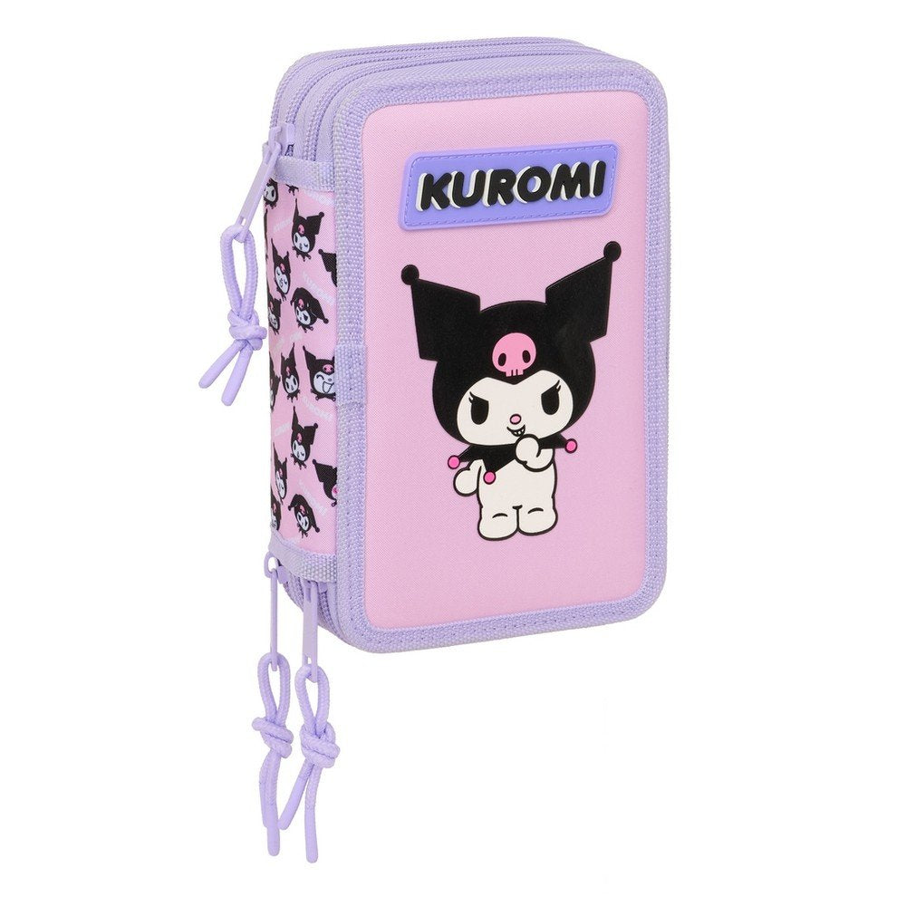 Plumier Triple 37 Pcs Kuromi SAFTA