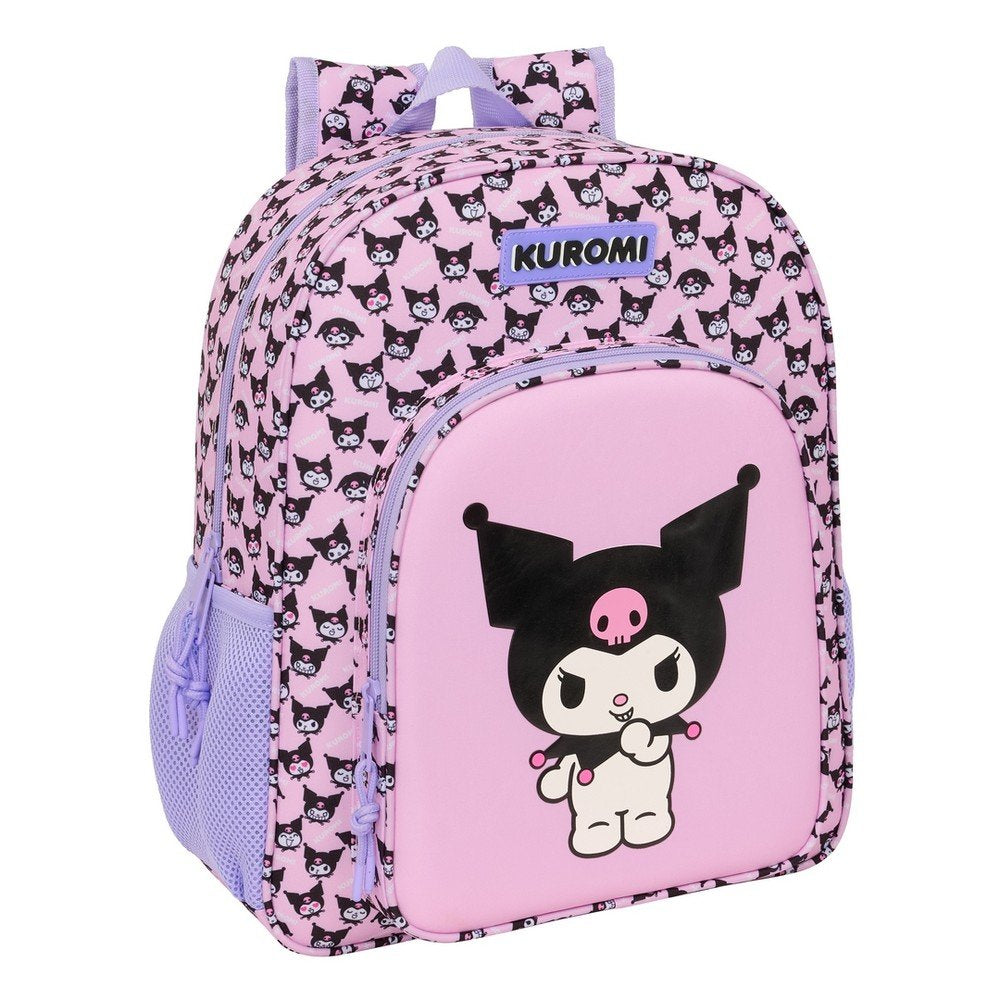 Mochila Junior Adaptable a Carro Kuromi SAFTA