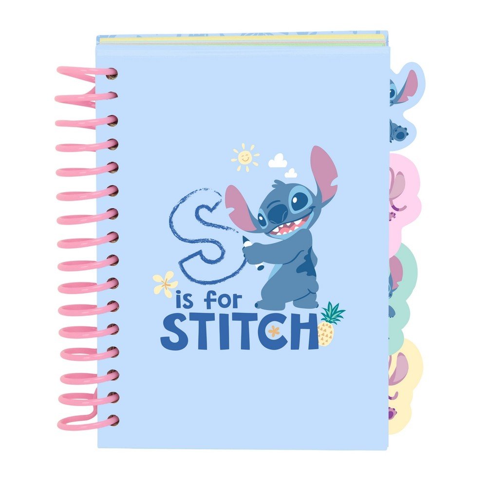 Bloc de notas A6 Stitch SAFTA S.A. Violeta Imagen principal del producto